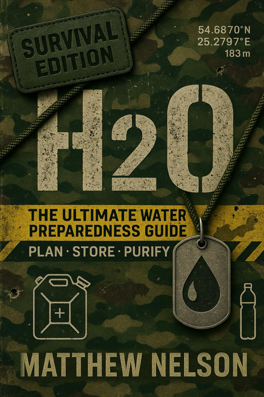 The Ultimate Water Preparedness Guide: How to Find, Harvest, Filter, Purify, and Store Water Off the Grid - 7871