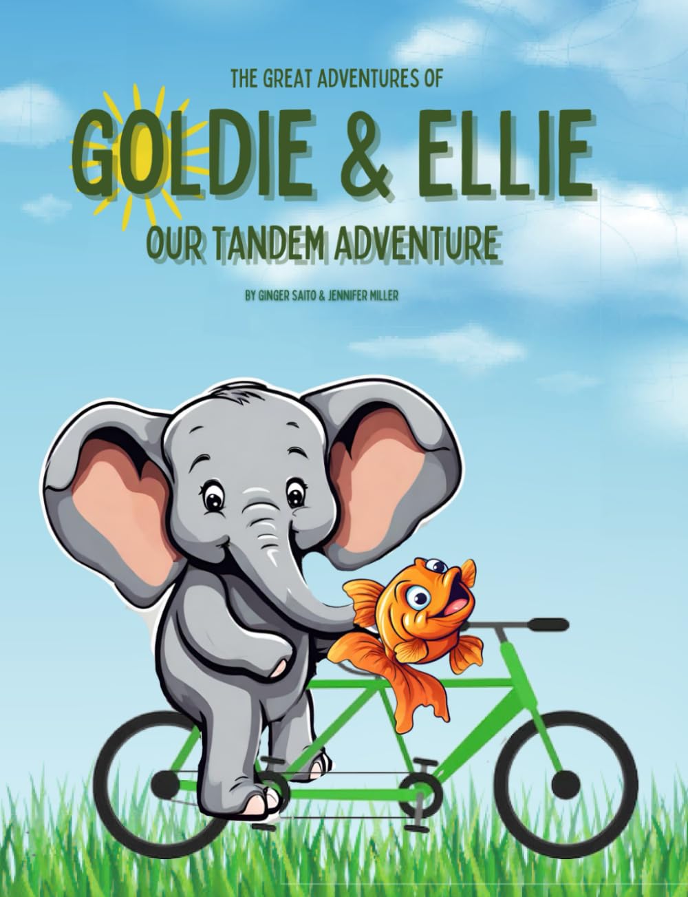 The Great Adventures of Goldie and Ellie: Our Tandem Adventure - 6457