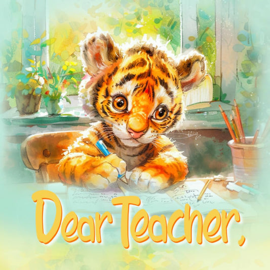 Dear Teacher: Thank You and Appreciation Gift from Student: End of Year Keepsake Picture Book with Heartwarming Illustrations and Sweet Rhyming Verse - 8695