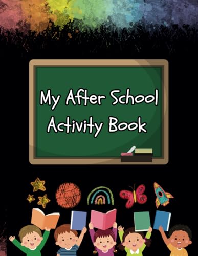 Activity Book: After school activities, Daily journal, Weekly reading logs, undated monthly calendars, wordsearches - 9103