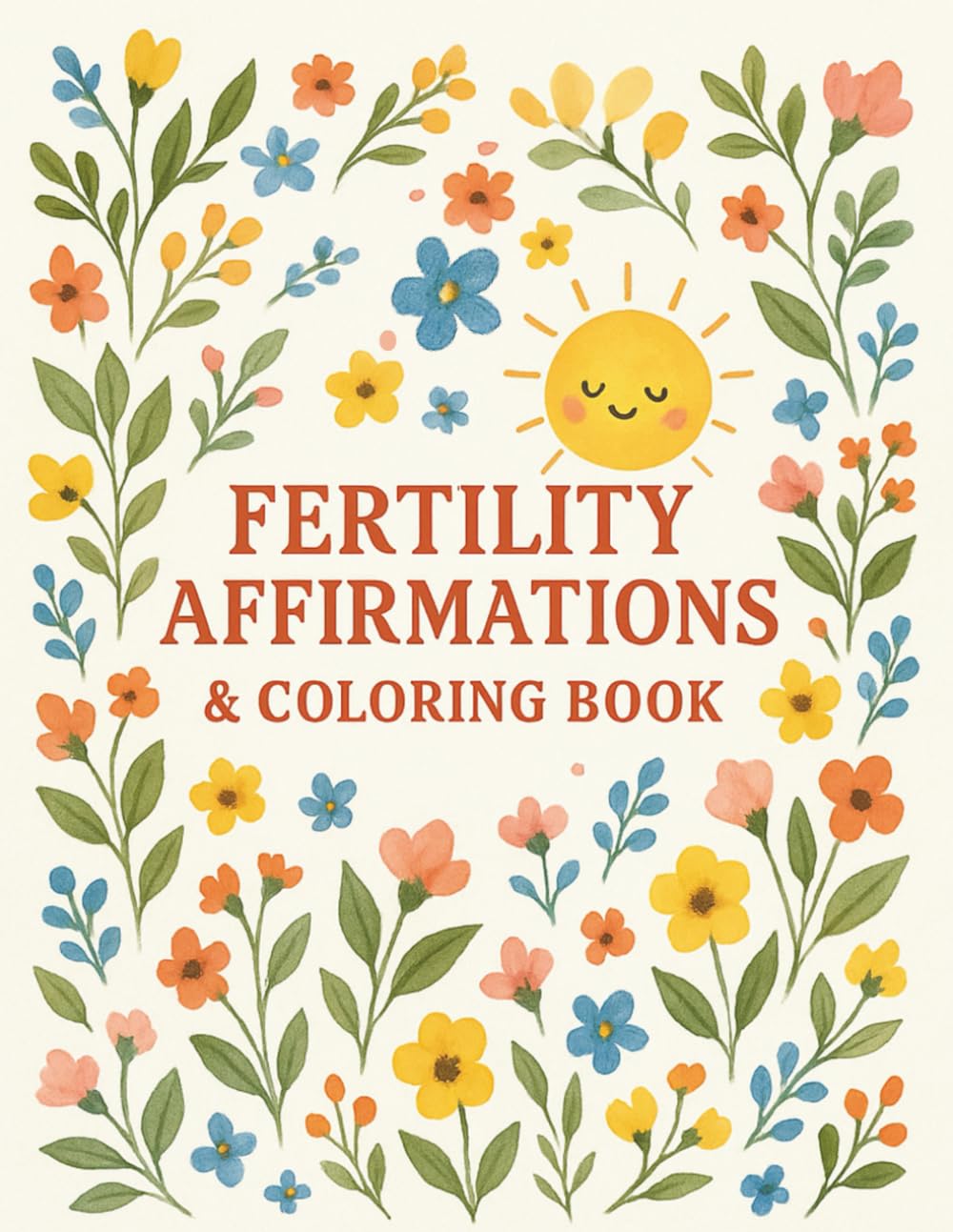 Fertility Affirmations & Coloring Book - 459