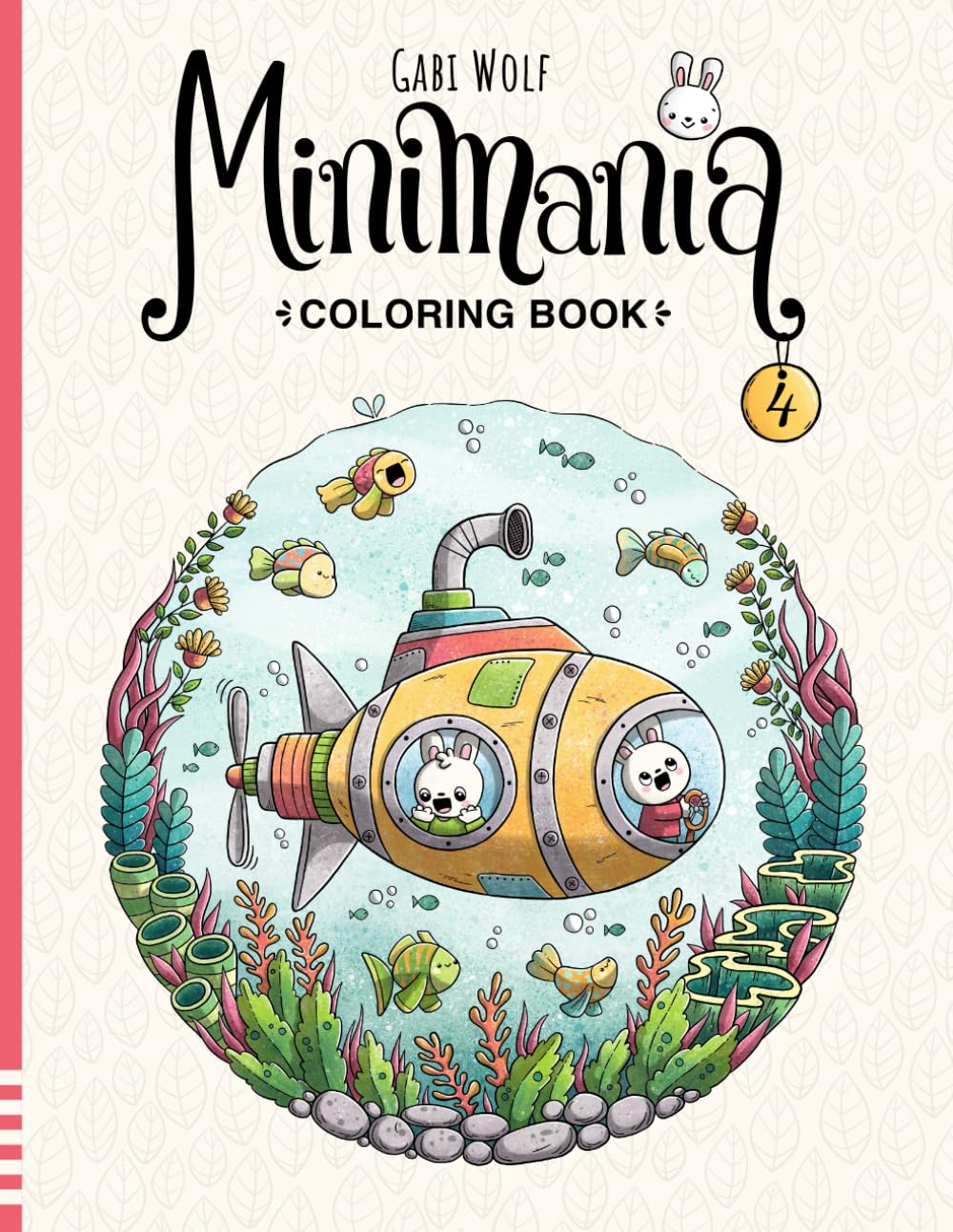 Minimania Volume 4 - Coloring Book with little cute Wonder Worlds (Minimania Coloring Books) - 7236