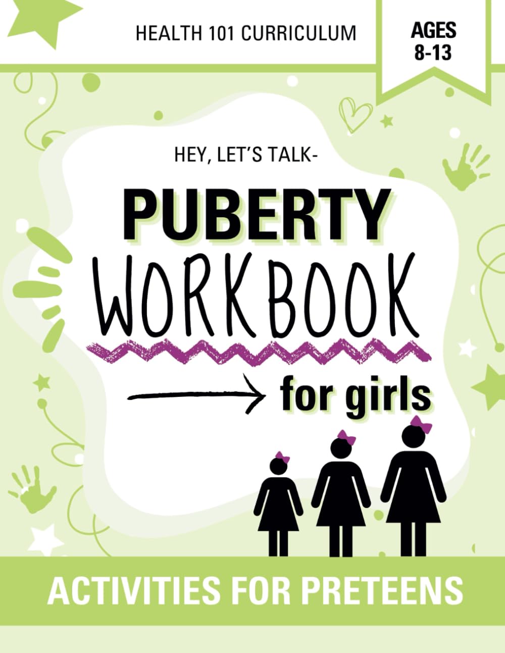 Hey, Let's Talk- Puberty Workbook for Girls - 6377