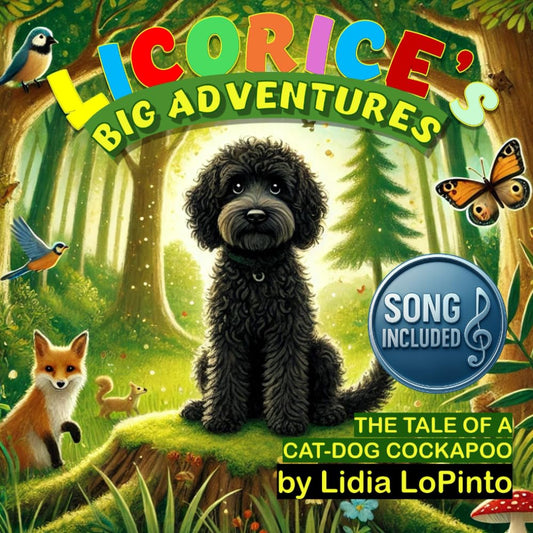 Licorice’s Big Adventures: The Tale of a Cat-Dog Cockapoo (Children's Books that Sing)