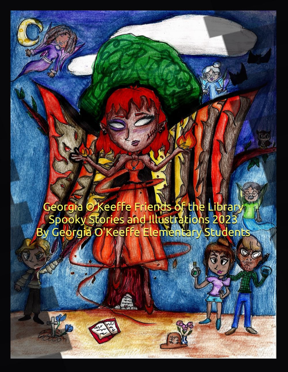 Georgia O'Keeffe Friends of the Library Spooky Stories and Illustrations 2023
