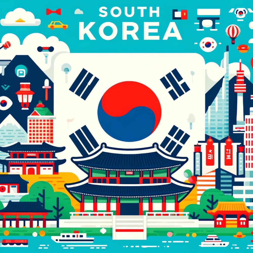 South Korea: An Illustrated Journey for Young Explorers: Discover the Rich Geography, History, and Culture of South Korea (Illustrated Countries of the World for Children) - 5247