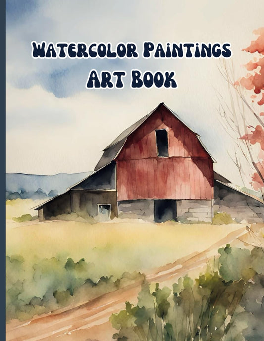 Watercolor Paintings Art Book (Ai Generated Paintings) - 6182