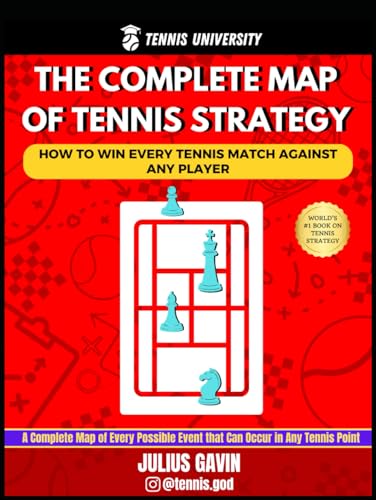 The Complete Map of Tennis Strategy: How to Win Every Tennis Match Against Any Player (Tennis University) - 4015