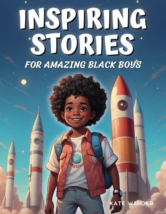 Inspiring Stories for Amazing Black Boys: Empowering Young African American Boys to Dream Big, Build Their Self-Confidence, and Overcome Any Fears (Ages 6-10) - 9077