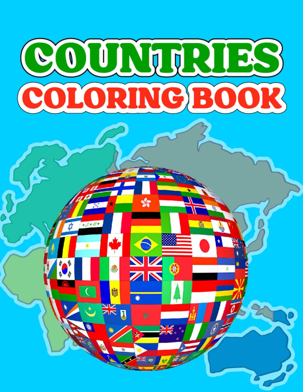 Countries Coloring Book - 216