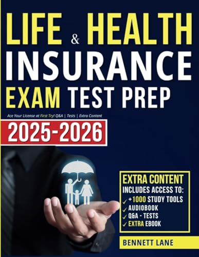 Life & Health Insurance Exam Test Prep: Ace Your License at First Try! Q&A | Tests | Study Aids - 7875