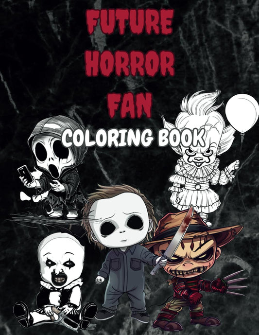 Future Horror Fan: Coloring Book - 5468