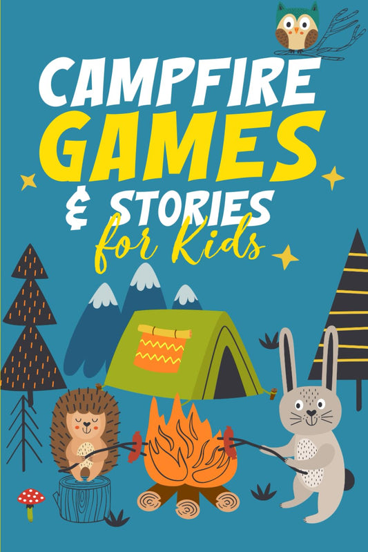 Campfire Games & Stories for Kids: Interactive camping trip activities for day & night; outdoor games, would you rather, knock knock jokes, riddles & nature stories for boys, girls and family fun - 2935