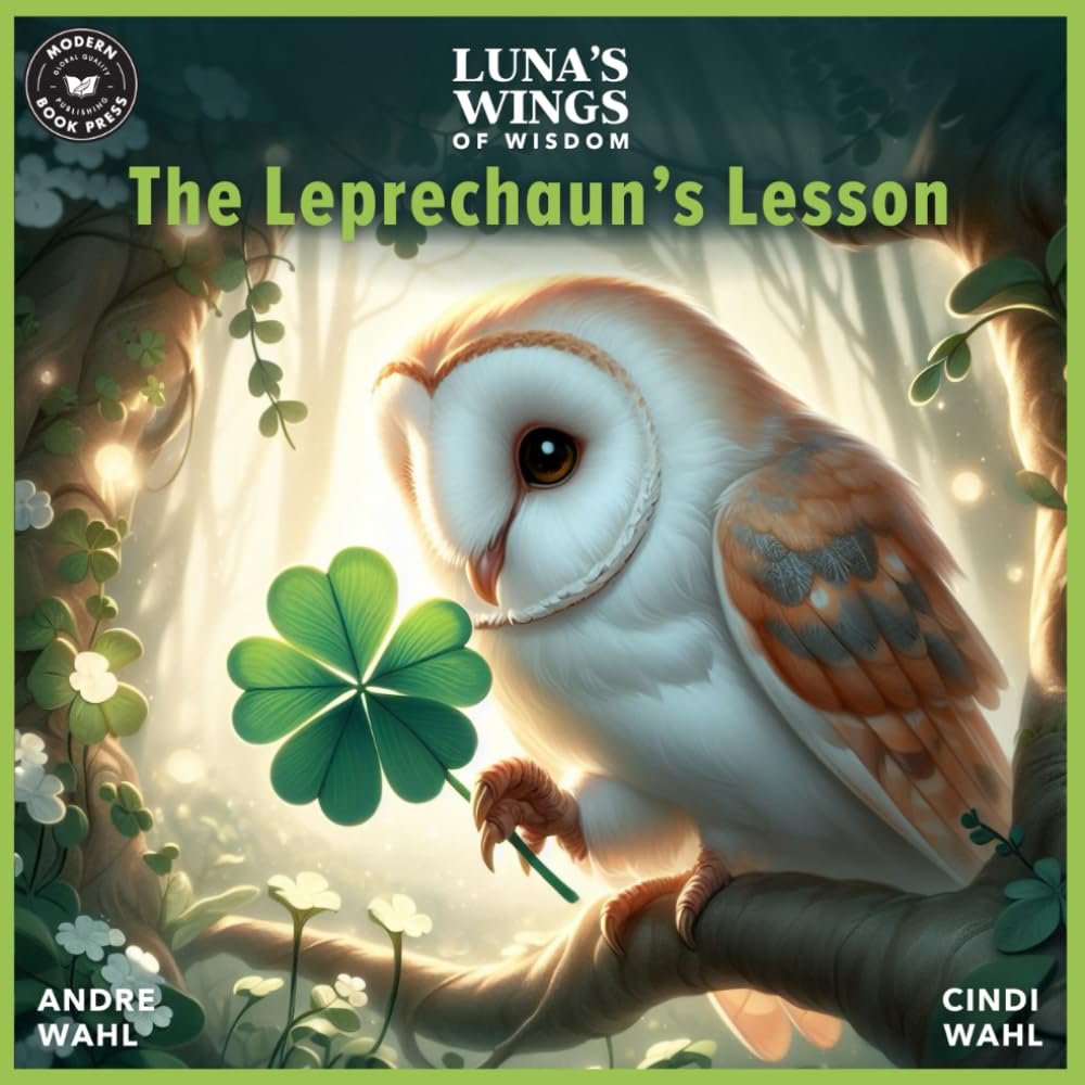 Luna's Wings of Wisdom The Leprechaun's Lesson: A Picture Book (Moral Stories Collection: Part of a 10+ Book Series) | Teaching Kids Compassion and Kindness with Luna and Irene for St. Patrick's Day - 4357