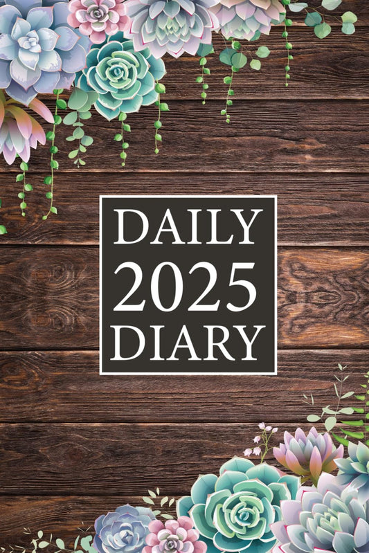 2025 Daily Diary One Page Per Day: Fully Line And Dated Journal - 9730