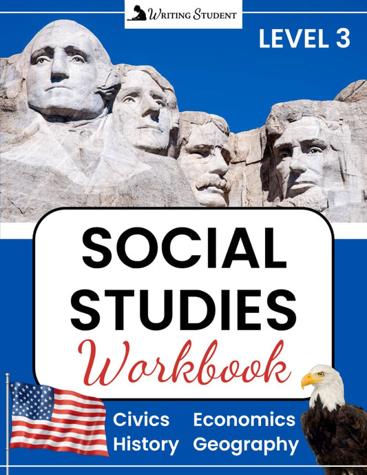 Social Studies Workbook: Grade 3 Special Education and Homeschool Curriculum – Civics, Economics, Geography and History for Kids (Social Studies Workbooks) - 2122