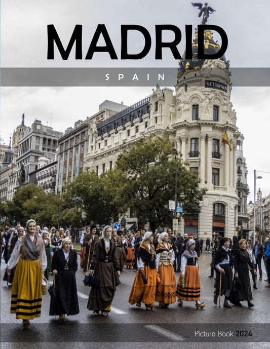 Madrid: A Captivating Visual Journey Through Madrid City - Coffee Table Picture Book or Perfect Gift for tourism & travel lovers.....Relaxing & Meditation. - 6318