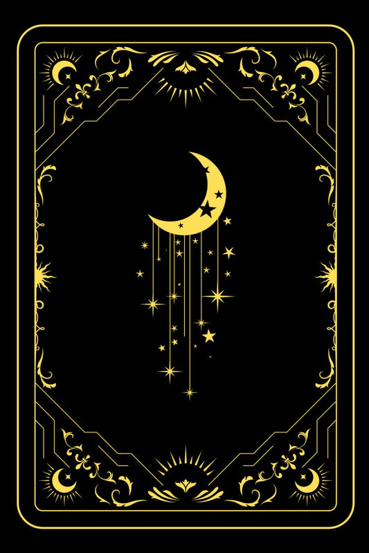 Moon and Stars 2025 Tarot Card a Day: Improve Your Life with the Ultimate Day Planner - 3372