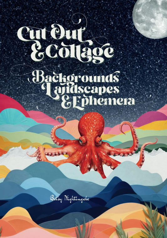 Cut Out and Collage Backgrounds, Landscapes and Ephemera: A brilliant collection of images for mixed media, scrapbooking, junk journaling, ATCs and more (Cut Out & Collage) - 2252