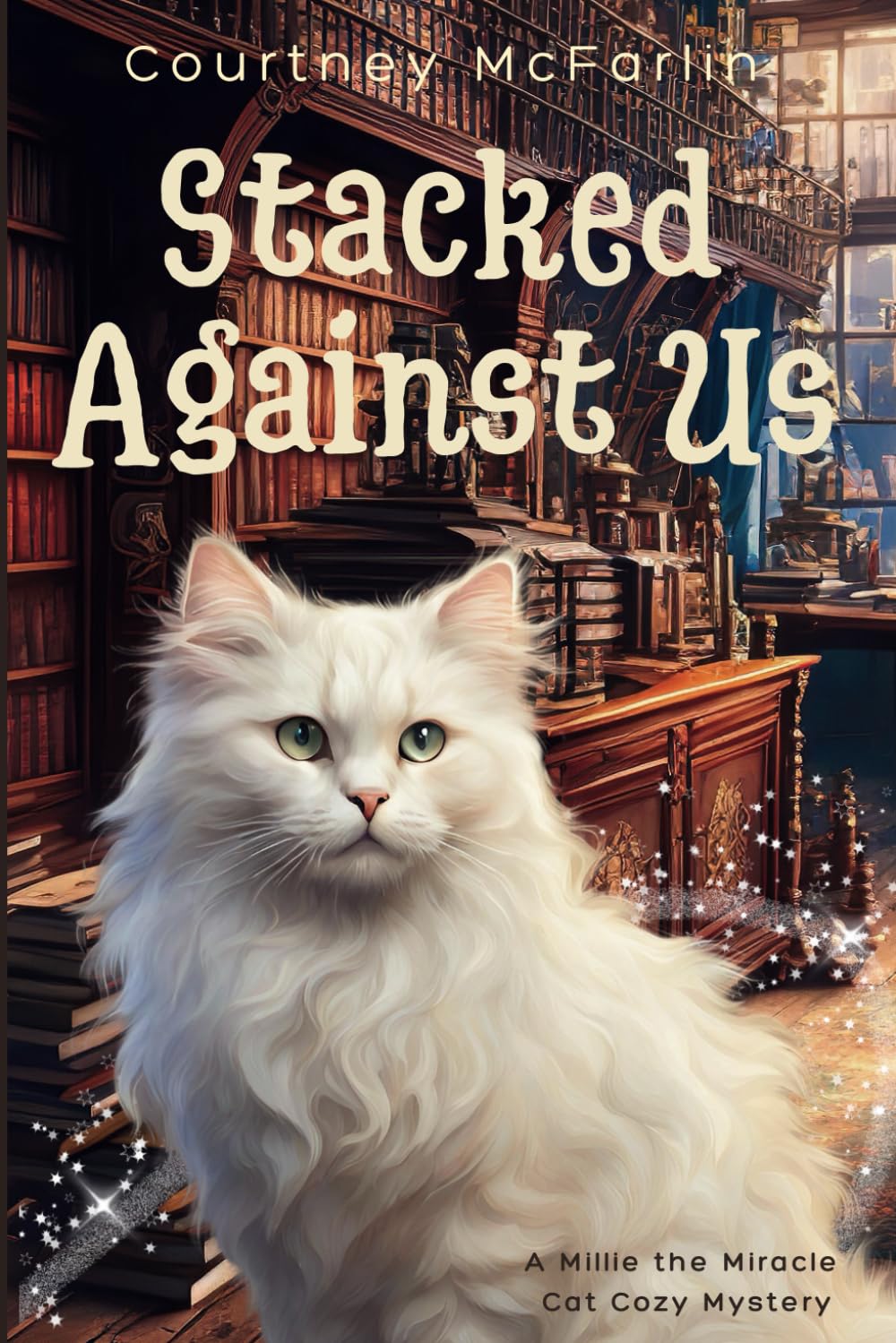Stacked Against Us: A Millie the Miracle Cat Cozy Mystery