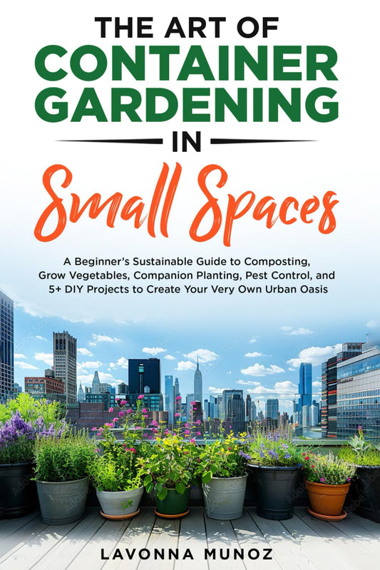 THE ART OF CONTAINER GARDENING IN SMALL SPACES: A Beginner's Sustainable Guide to Composting, Grow Vegetables, Companion Planting, Pest Control, and 5+ DIY Projects to Create Your Own Urban Oasis - 2394