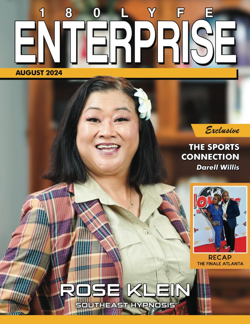 180Lyfe Enterprise Magazine - Rose Klein - August 2024