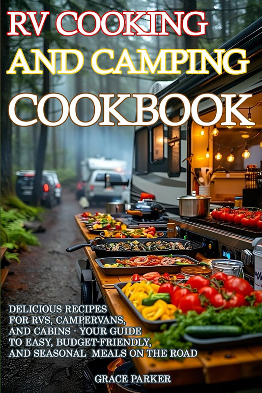 RV Cooking and Camping Cookbook: Delicious Recipes for RVs, Campervans, and Cabins - Your Guide to Easy, Budget-Friendly, and Seasonal Meals on the Road - 2172
