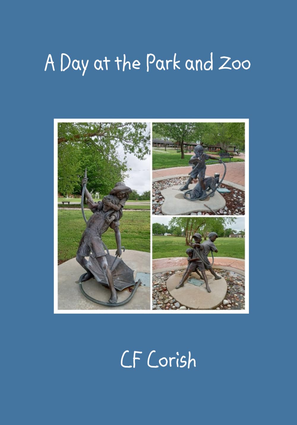 A Day at the park and Zoo: An interactive read and draw keepsake book