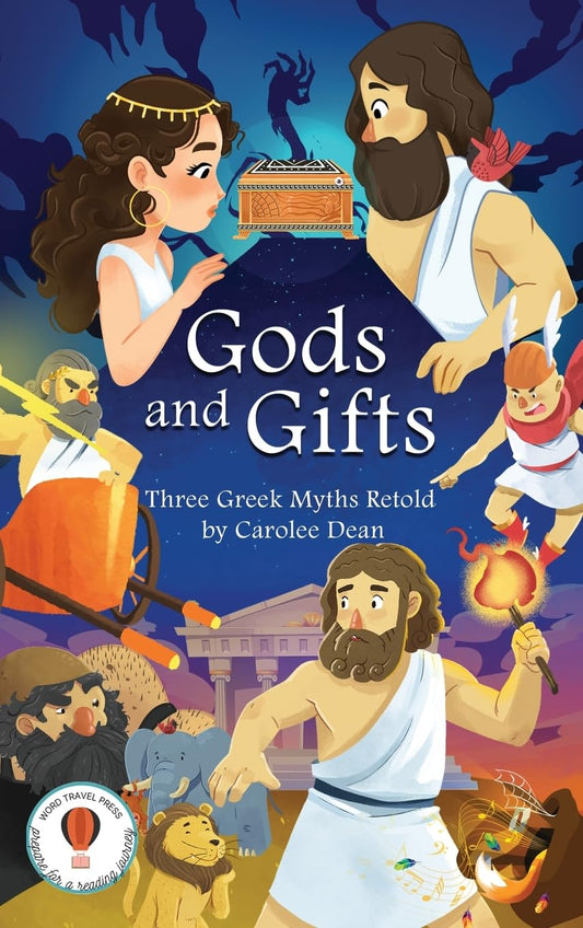 Gods and Gifts: Three Greek Myths Retold (HOT ROD Decodable Books)