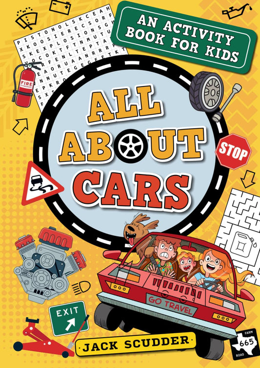 All About Cars: An Activity Book for Kids (Jack's Garage) - 4047