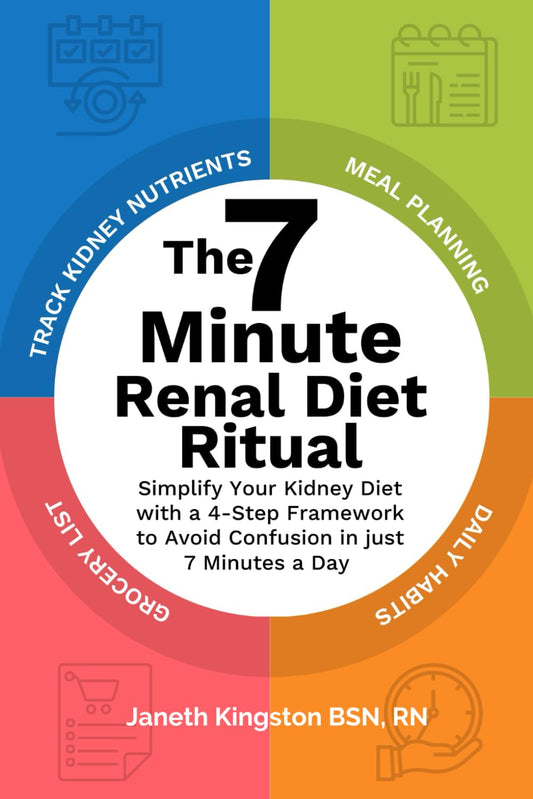 The 7 Minute Renal Diet Ritual: Simplify Your Kidney Diet Planning with Daily Renal Nutrient Tracking, Weekly Meal Plans & Grocery List in Just 7 Minutes a Day (Kidney Diet Food Reference Guide) - 122