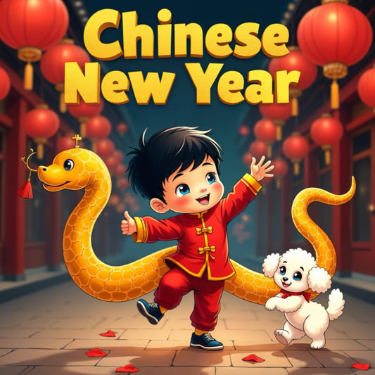 Celebrating Chinese New Year: A Kid's Adventure story book, the Lunar New Year Celebration History and Learning about Chinese Traditions - 1834