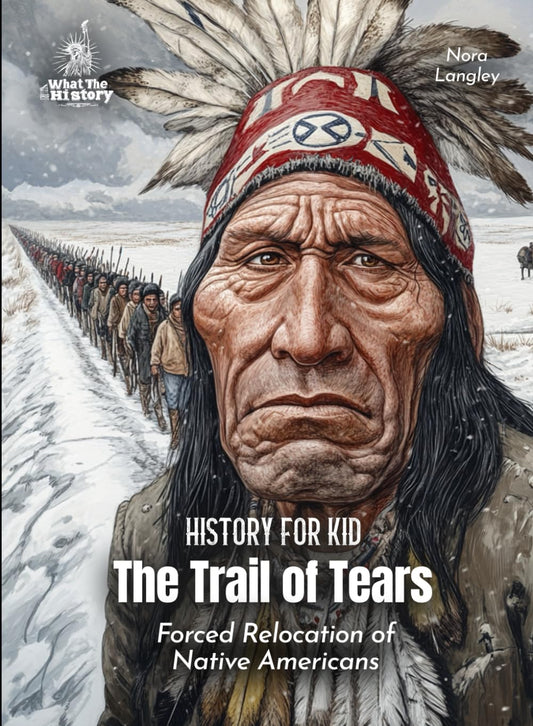 The Trail of Tears American History for Kids: Forced Relocation of Native Americans (Book for Curious Kids) - 8458