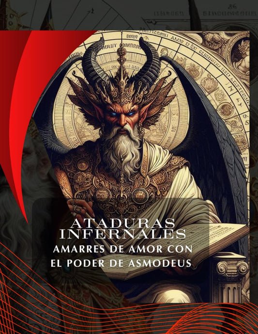 ATADURAS INFERNALES:AMARRES DE AMOR CON EL PODER DE ASMODEUS (Ataduras Infernales: Amarres de Amor con los Poderes de Asmodeo, Lilith, Astaroth, Belial y Paimon) (Spanish Edition)