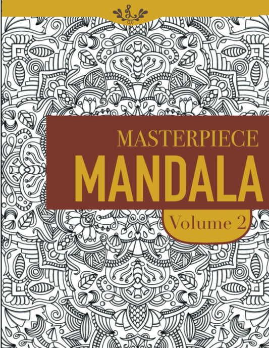 Masterpiece Mandala volume 2: Highly detailed coloring book (Masterpiece Mandala coloring book) - 5557