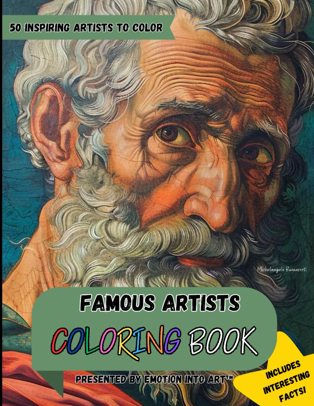Famous Artists Coloring Book