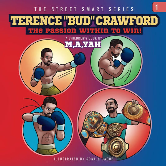 Terence "Bud" Crawford, The Passion Within to Win! (Vic the Popcorn Bag and Vic the Popcorn Bag Coloring Book) - 9062