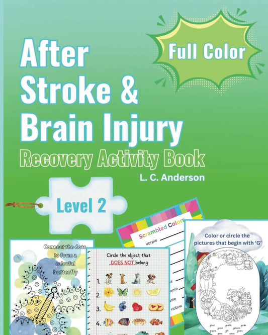 After Stroke and Brain Injury: Recovery Activity Book - Level 2 (After Stroke and Brain Injury Recovery Activity Books) - 8616