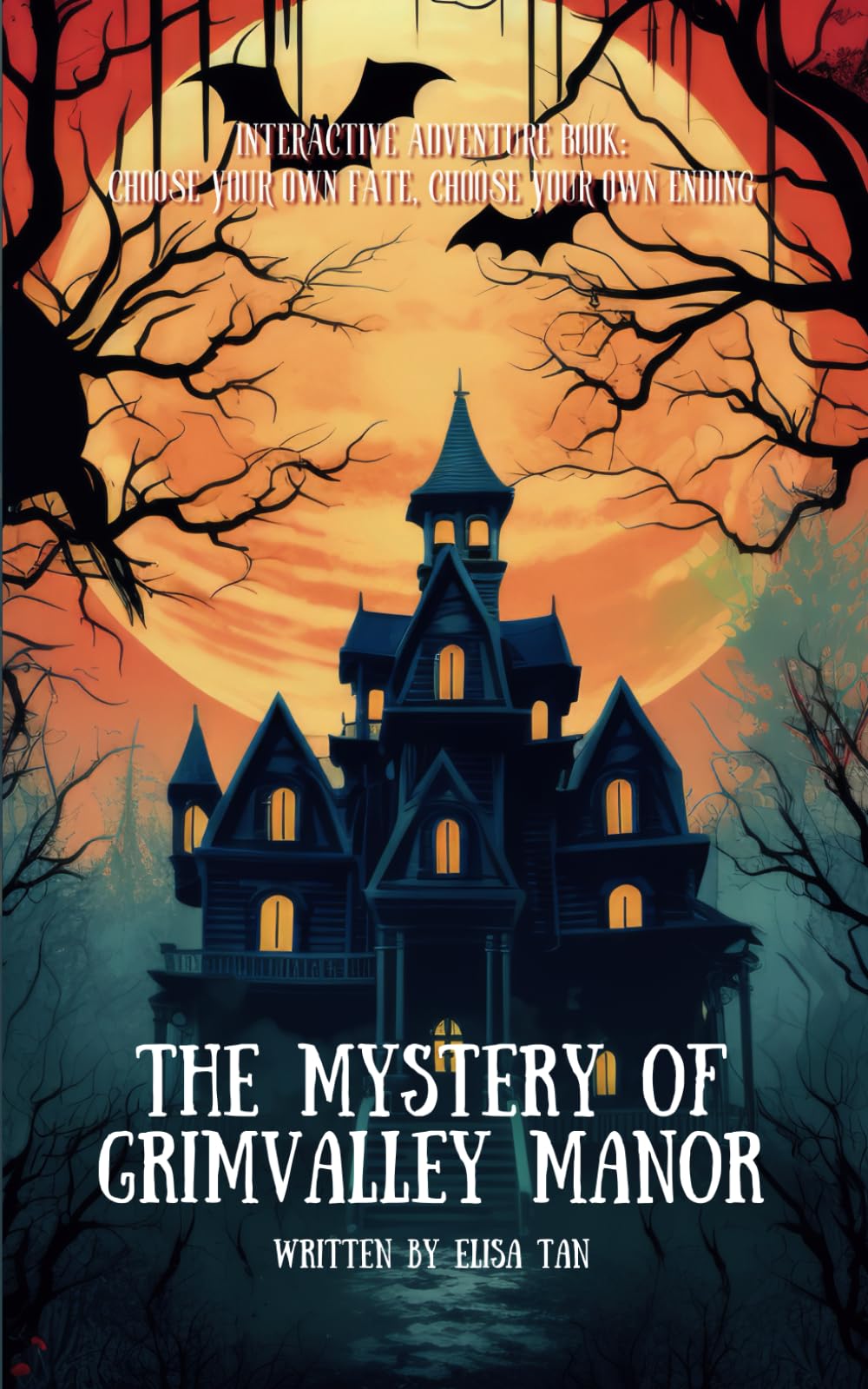 The Mystery of Grimvalley Manor: Interactive Book, Choose Your Own Ending. Adventure story for Children and Teens, 10-14 years old. - 5596