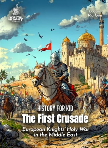 The First Crusade History for Kids: European Knights' Holy War in the Middle East (Book for Curious Kids) - 8512