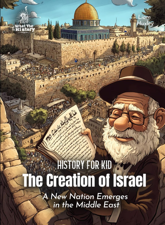 The Creation of Israel History for Kids: A New Nation Emerges in the Middle East (Book for Curious Kids) - 9612
