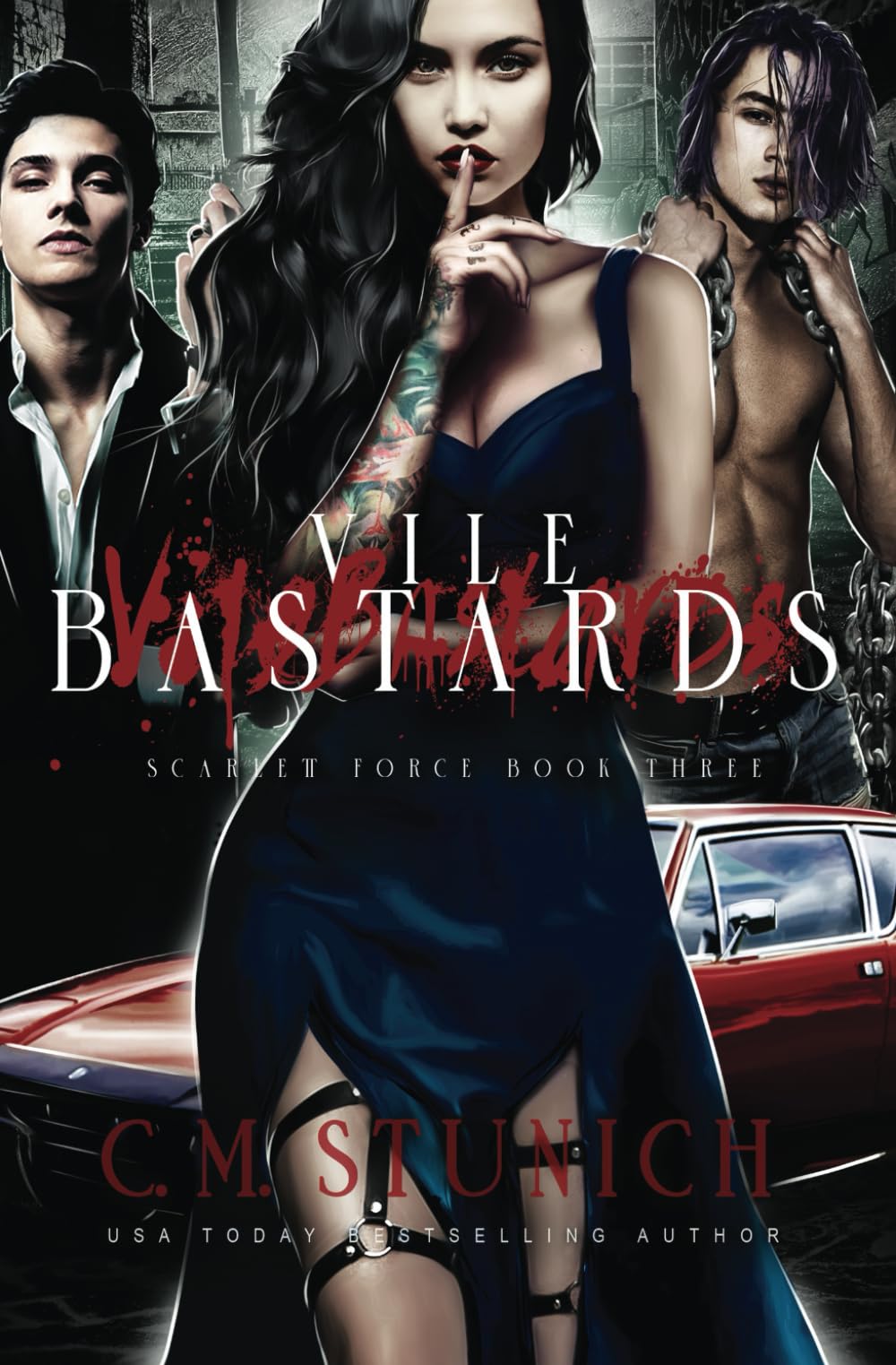 Vile Bastards: A Steamy & Suspenseful Romance (Scarlett Force) - 5005