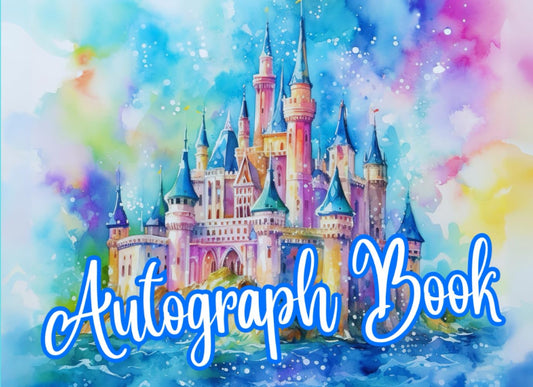 Autograph Book: A Photo and Signature Keepsake for Theme Park Adventures - Capture Encounters with Characters and Celebrities, and Cherish Family Vacation Moments Forever. - 3621