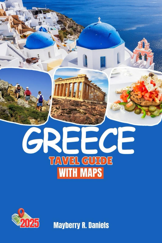 GREECE TRAVEL GUIDE WITH MAPS: Explore Athens, Mykonos, Crete and Santorini among other Greek islands with complete local knowledge (Solo And Family Vacations 2025) - 1710