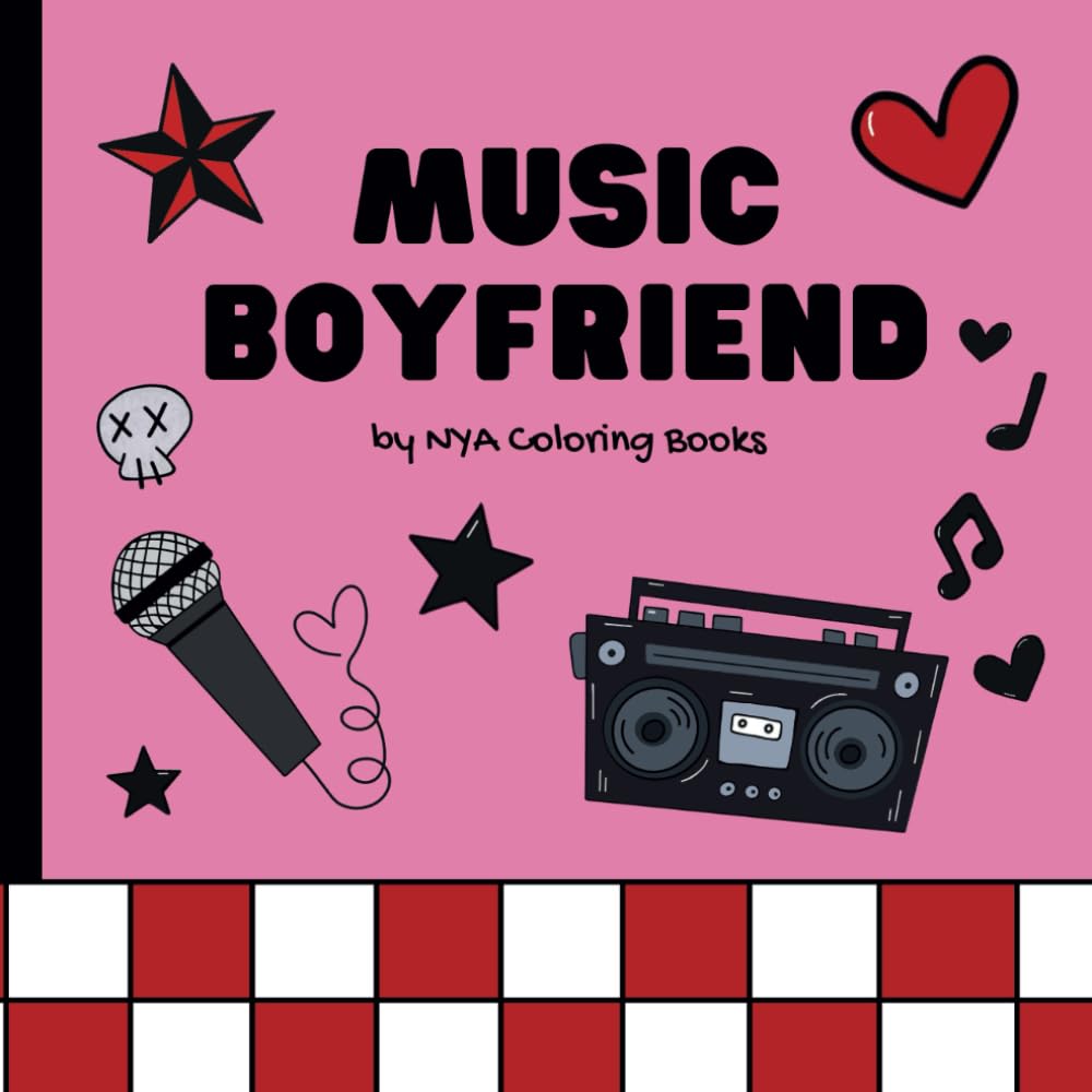 Music Boyfriend: Coloring Book for Total Punk Rockers - 499