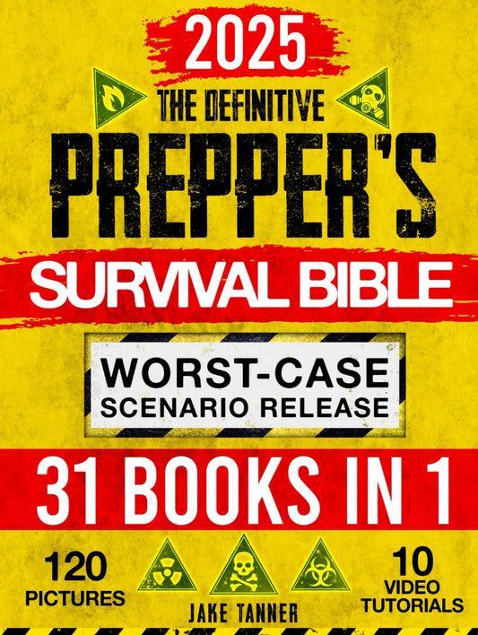The Definitive Prepper’s Survival Bible: Master Life-Saving Skills for Long-Term Off-Grid Living, Emergency Food Stockpiling, Water Filtration, & Foolproof Home Defense for Any Scenario