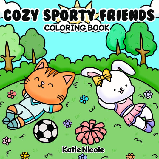 Cozy Sporty Friends: Coloring Book - 5609