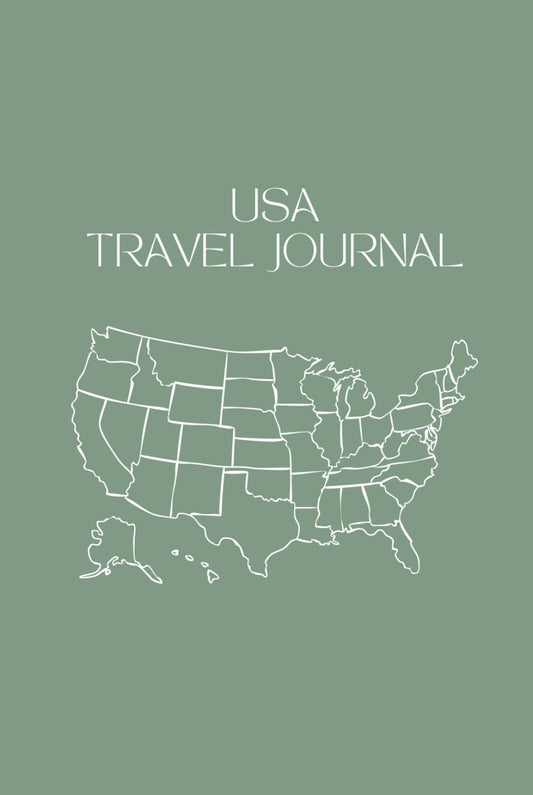 USA Travel Journal: Small Original Cover - 9855