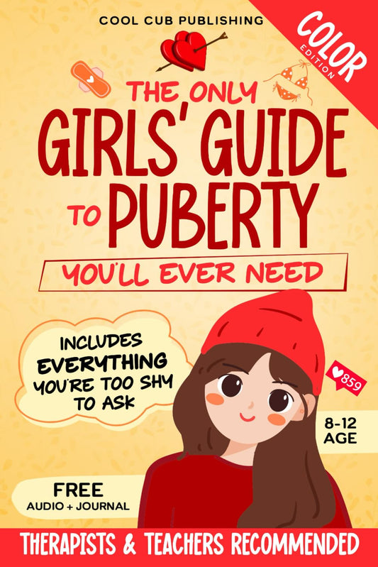 The Only Girls’ Guide to Puberty You’ll Ever Need: Navigating Body Changes, Mood Swings and Relationships with Confidence | A Must-Have Puberty Book ... Edition) (The Life Skills Playbook) - 8208