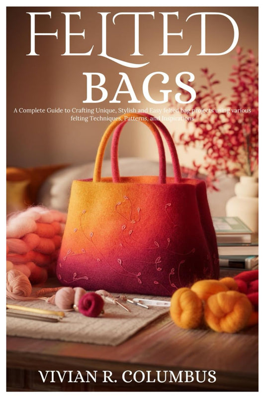 Felted Bags: A Complete Guide to Crafting Unique, Stylish and Easy felted bag projects using various felting Techniques, Patterns, and Inspirations - 4431